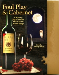 Foul Play and Cabernet Mystery Jigsaw Puzzle