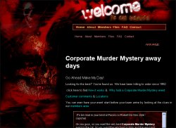 Corporate Murder Mystery